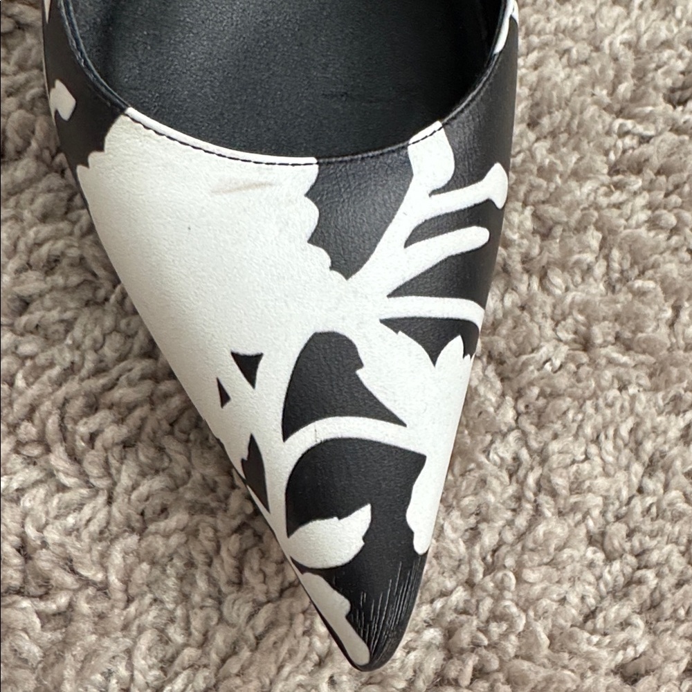 Michael Kors collection black/white heels size 37 1/2 - Picture 10 of 12